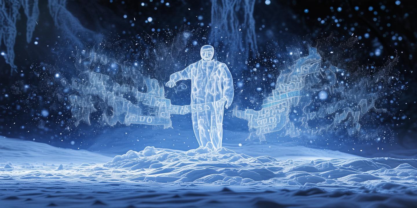 高适诗歌闪耀冬奥,张艺谋全息雪原再现“瀚海阑干”